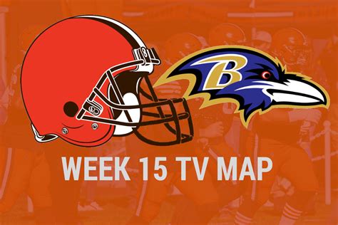 Baltimore Ravens Vs Cleveland Browns Week 15 Tv Map Dawgs By Nature