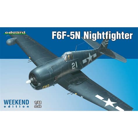 Schaalmodel Grumman F F N Hellcat Nightfighter Eduard Plastic