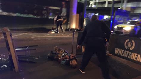 In Pictures London Bridge Attack Aftermath Bbc News