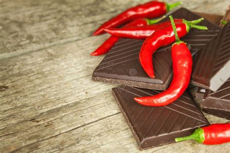 Dark Chocolate And Red Chili Peppers Selling Spicy Chocolate Crazy