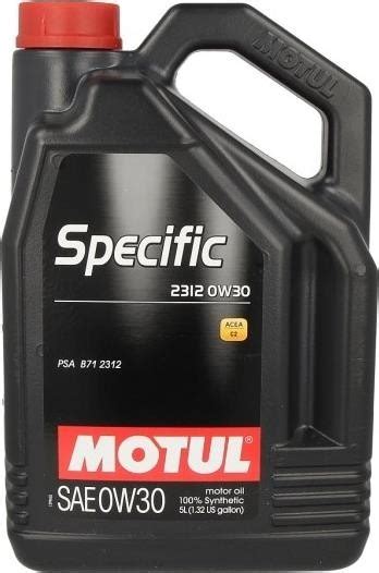 MOTUL SPECIFIC 2312 0W-30 - Motul