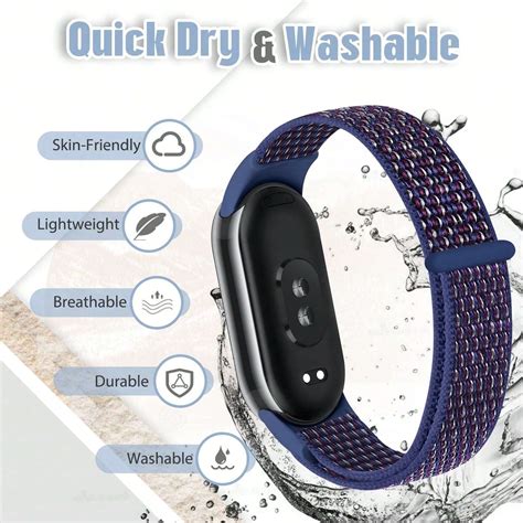 Nylon Sport Band Compatible With Xiaomi Mi Band For Women Men Soft