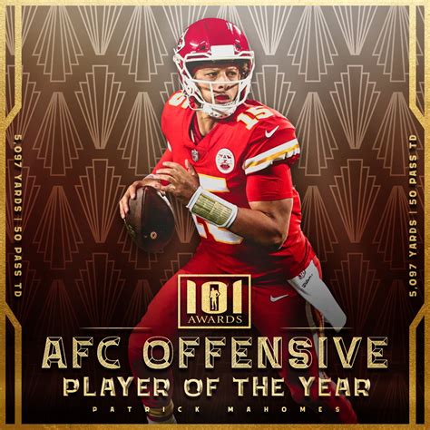 NFL Football: Nfl Offensive Player Of The Year Winners