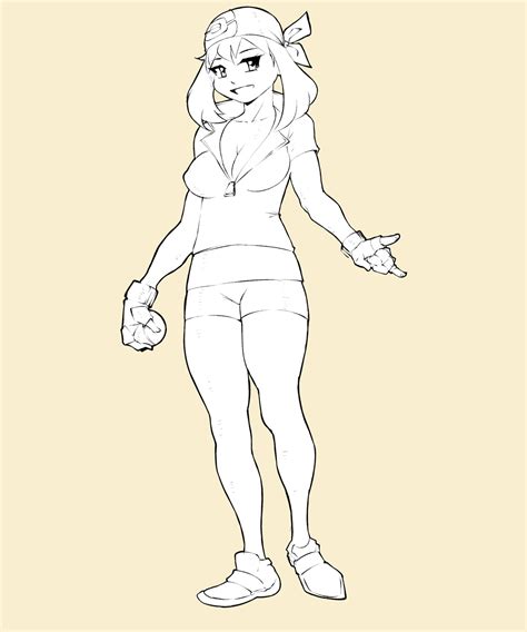 Drawing Practice Haruka From Pokemon By Ex Sodom Hentai Foundry