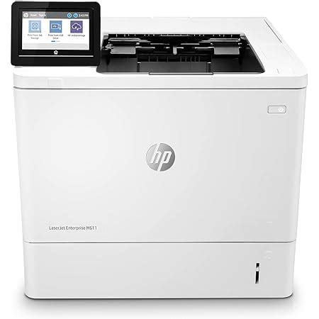 Amazon HP LaserJet Enterprise M610dn Monochrome Printer With Built