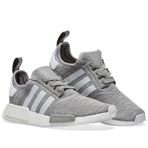 Adidas NMD R1 Solid Grey White END US