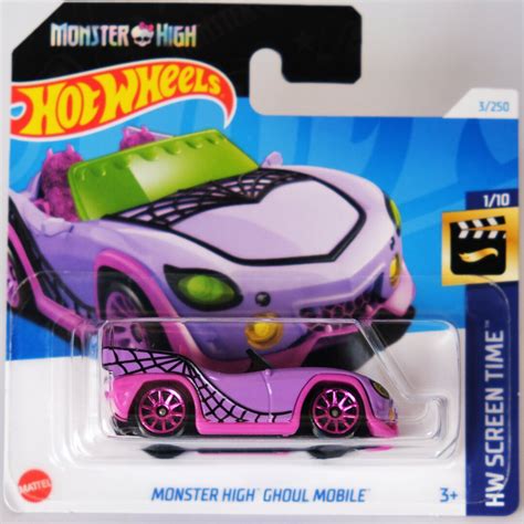 Hot Wheels Monster High Ghoul Mobile Delícia Diecast Assustadoramente Fabulosa Etsy
