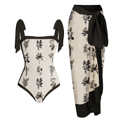 WREESH Womens One Piece Swimsuit Solid Color Swim Suits Beach Cover Ups Swimsuit Bikini Lace Up