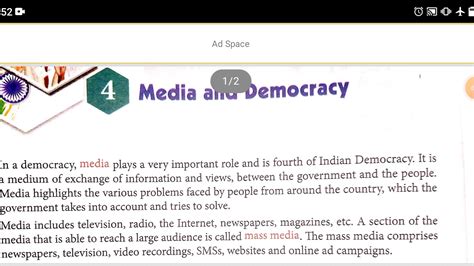 Chapter 4 Of Civics Class 7th Media And Democracy Youtube