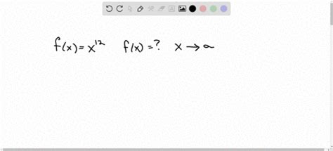 SOLVED Determine The Following Limits At Infinity Limx X 12