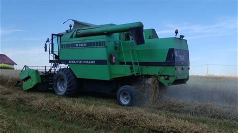 Deutz Fahr 3580 žetva Zobi 2022 Youtube