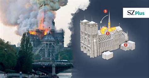 Fünf Jahre Brand von Notre Dame 3D Animation zum Feuer Unglück in