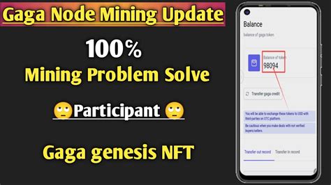 Gaga Node Mining Update Mining Problem Solve Mining App Free