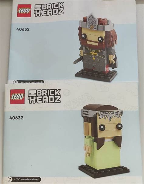 Lego 40632 Aragorn And Arwen Brickheadz Specials Crossdock