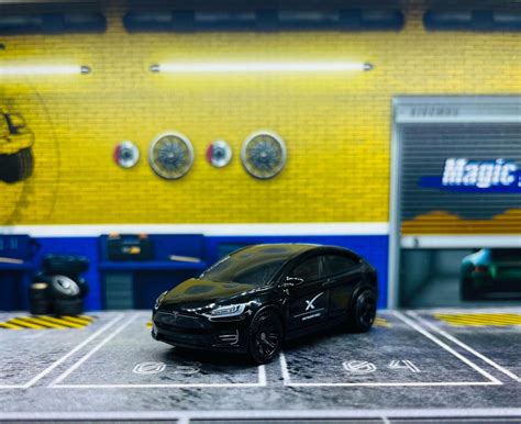 Hot Wheels Tesla Model X Spacex Matchbox Etsy