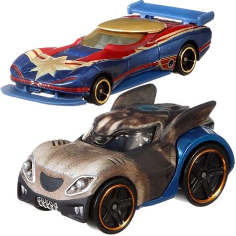Marvel Hot Wheels Character Car Mix Case Of