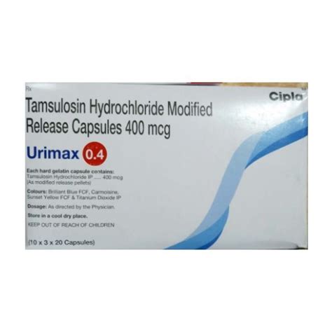 Tamsulosin Hydrochloride Modified Release Capsules General Medicines at Best Price in Surat ...