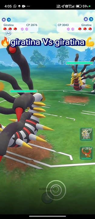 😱giratina V S Giratina🔥 Legendary Pokemon Battle In Pokemon Go New