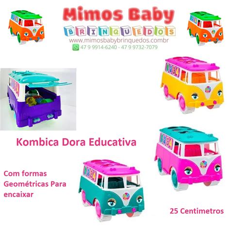 Kombica Dora Educativa Kendy Cores Sortidas 25 Centímetros