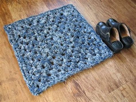 Коврик из джинсовой ткани своими руками - COLLECTION-DESIGN.RU