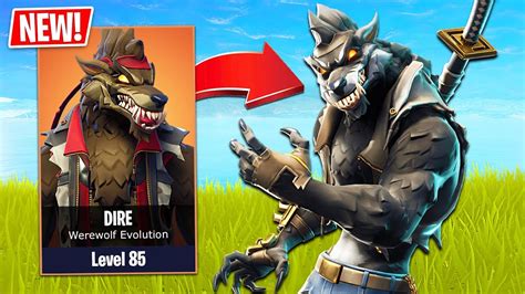 Fortnite *NEW* Werewolf Skin Evolution! (Fortnite Season 6 Gameplay – New Map, Skins & Pets ...