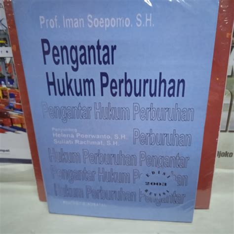 Jual Buku Pengantar Hukum Perburuhan Edisi Revisi Dari Prof Imam