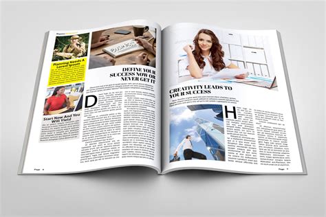 50 Pages Magazine Template V3 - Etsy