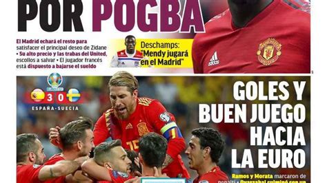 La Portada Del Diario Marca 11 06 2019