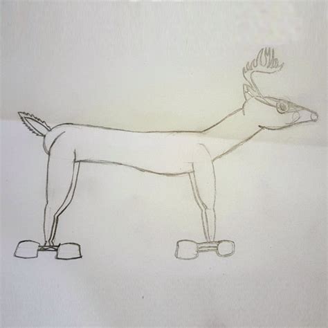 Flying Reindeer Drawing at PaintingValley.com | Explore collection of ...