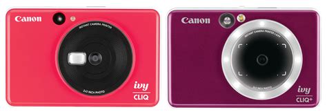 Canon Jumps Into Instant Cameras with the IVY CLIQ and CLIQ+ | PetaPixel