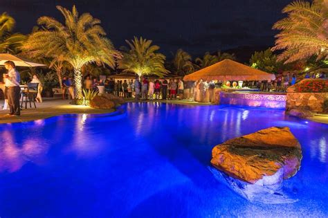 Oil Nut Bay Beach Party At The Rolex Swan Cup Caribbean Dream