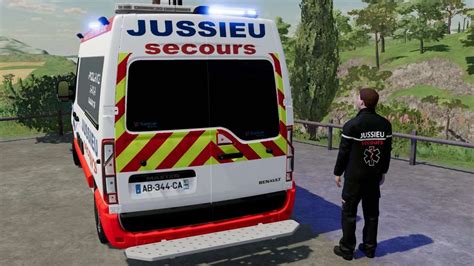 Strój FS22 Jussieu Secours v1 0 0 0 Farming Simulator 22 Mod FS19 Mody