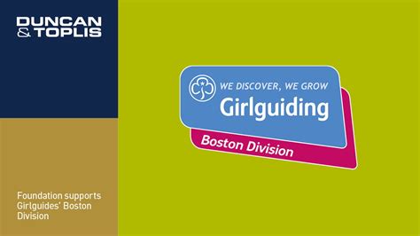 Foundation Supports Boston Girlguides Duncan Toplis News