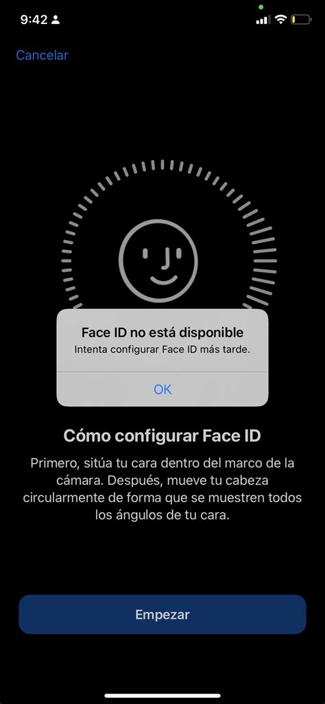 Hola No Funciona Mi Face Id De Repent Comunidad De Apple