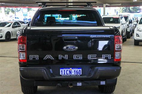 Sold Ford Ranger Wildtrak In Black Used Ute Cannington Wa