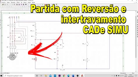 Partida Revers O E Intertravamento Cade Simu Youtube