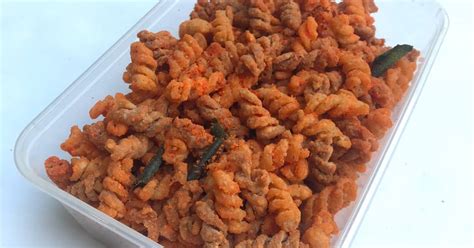 Makaroni Kering Pedas Resep Kataji