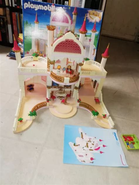 GRAND CHATEAU DE Princesse Playmobil Avec Boite 4250 Et Notice EUR 80