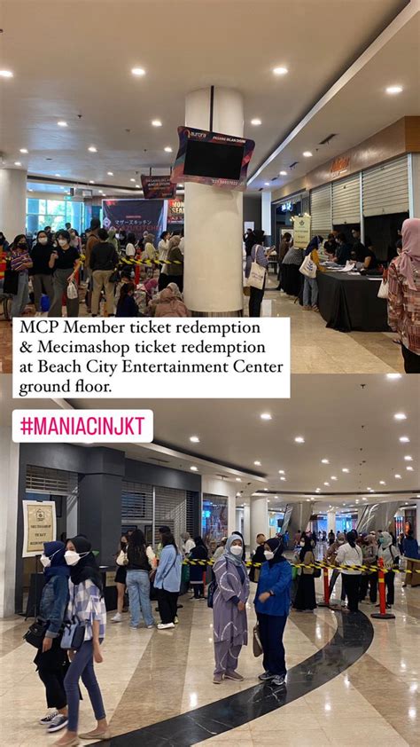 MCP On Twitter MANIACinJKT Ticket Redemption Locations STAY