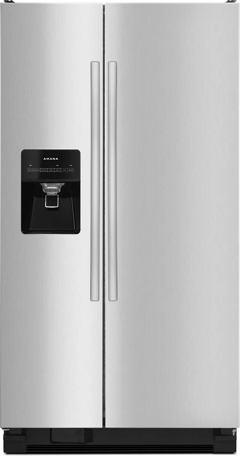 Amana Asi2575frs 36 Inch Side By Side Refrigerator With 245 Cu Ft