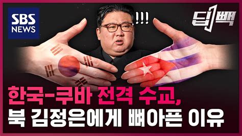 극비리에 쿠바와 전격 수교 북한 김정은에게 뼈 아픈 이유 Sbs 딥빽 Youtube