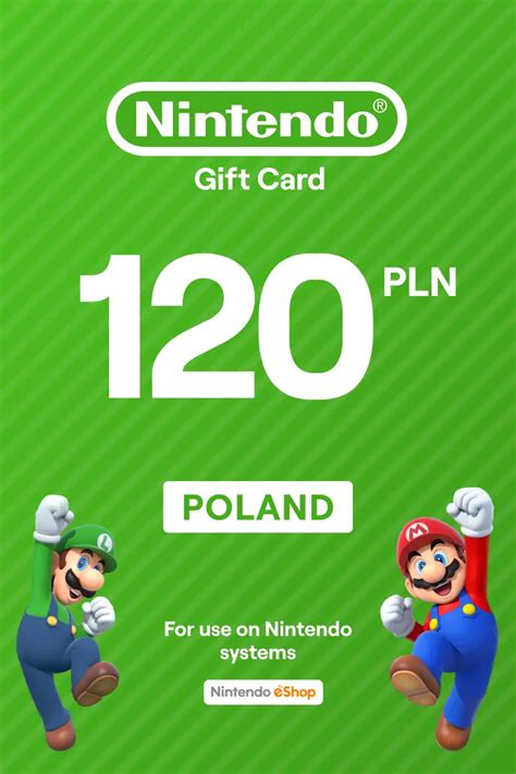Buy Nintendo eShop 120 PLN Gift Card (Poland) - Digital Key