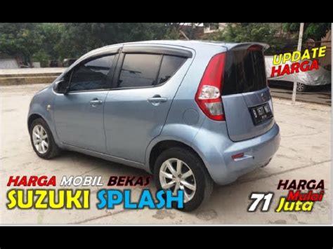 Harga Mobil Bekas Suzuki Splash Tahun 2011 2015 YouTube