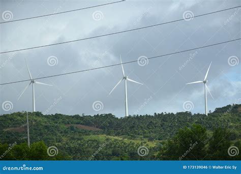 Pililla Wind Farm Windmills In Pililla Rizal Philippines Stock Photo