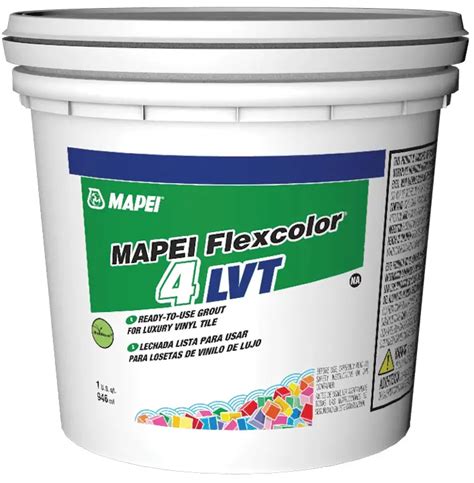 Mapei Flexcolor 4 Lvt Ready To Use Grout For Luxury Vinyl Tile Instructions