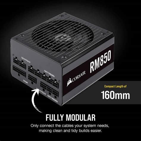 CORSAIR RM Series RM850 850 Watt 80 PLUS Gold Fully Modular CP