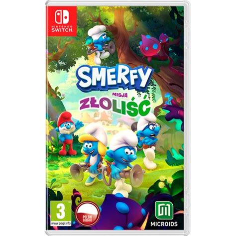 Smerfy Misja Złoliść Gra NINTENDO SWITCH niskie ceny i opinie w