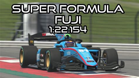 IRacing Super Formula SF23 23S4 Week 1 Fuji Hotlap YouTube