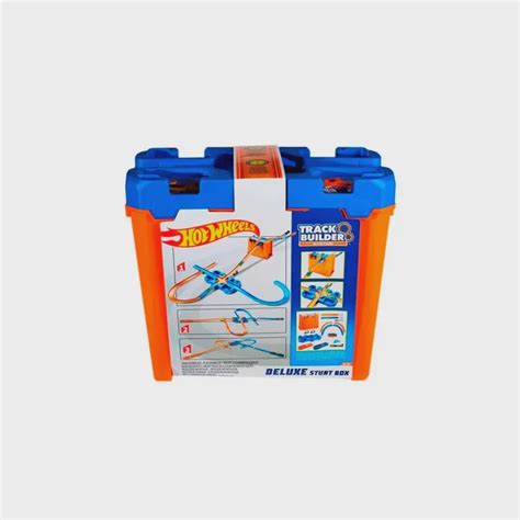 Pista Hot Wheels Caixa De Manobras Deluxe Track Builder Ggp Mattel Em Promo O Na Americanas