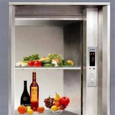 Himenviro Fuji Stainless Steel Automatic Dumbwaiter Lift Capacity 1 2